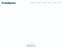 Tablet Screenshot of inteligensa.com